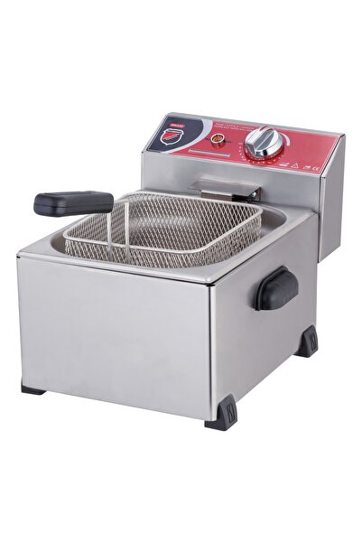 Işıkgaz Fritöz Paslanmaz Çelik Işikgaz Silverinox 8 Lt