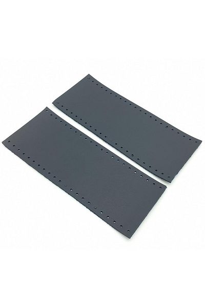 angel çanta aksesuar Λαβή από συνθετικό δέρμα Navy Blue Simit Λαβή 17x7,5 cm