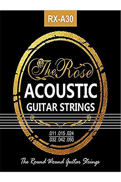 The Rose Acoustic Guitar String Rx-a30 Normal Light