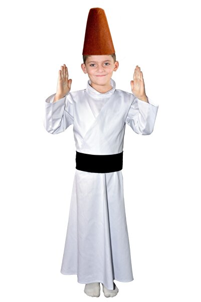 OULABİMİR Semazen Kostümü Çocuk Kıyafeti