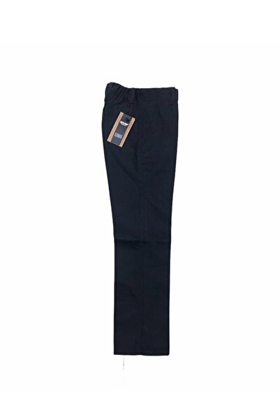 FATELLA Children's School Trousers Canvas Half Elastic Primary School Seconda...