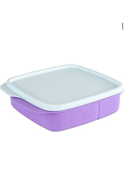 Tupperware صندوق غداء مقسم