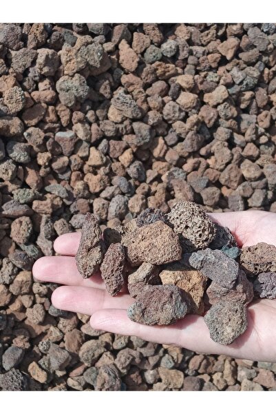 Asenya Dekoratif Pomza Taşı 30 Kg 15-25 Mm Kırmızı Pomza Tarım Pomzası Bahçe ...