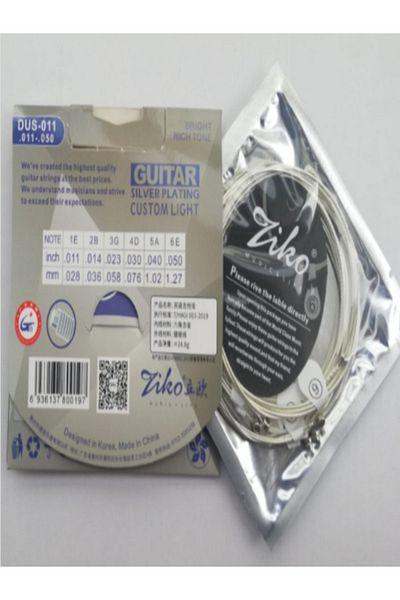 ZİKO Acoustic Guitar String Dus-011 Custom Light