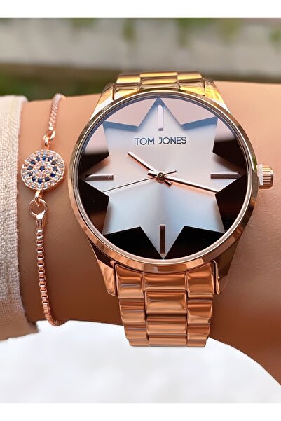Tom Jones Women's Wristwatch Steel Waterproof Bracelet is Gift