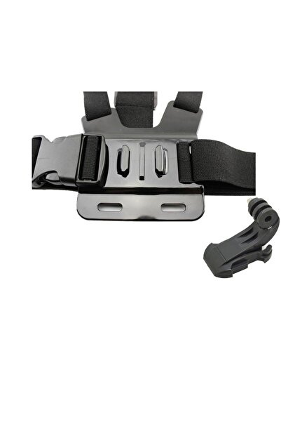 Gplus Gopro 10 Eken H9r Sjcam Sj6 Uyumlu Göğüs Bandı Ve J-hook Askısı Chest M...