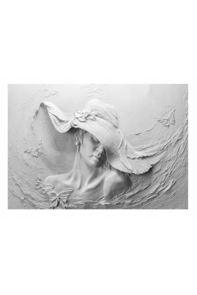 Lona Sanat Şapka Tablo