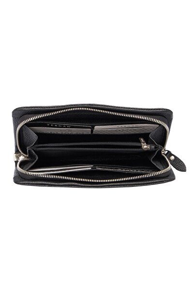 Tergan Siyah Deri Erkek Portföy Çanta 01603a6f