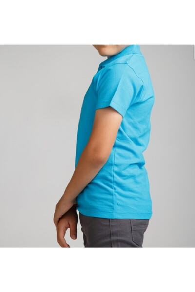 MaviMoure Παιδικό σχολικό μπλουζάκι με κοντομάνικο λαιμό πόλο