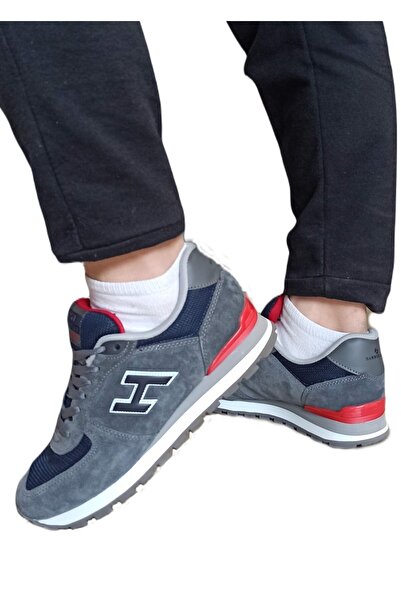 Hammer Jack Περού Unisex Sneaker Casual Sports Shoes 19250 Meet Grey Red