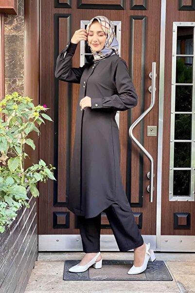 SGS Μαύρο Σετ Δύο Τεμάχια - Με Κουμπιά