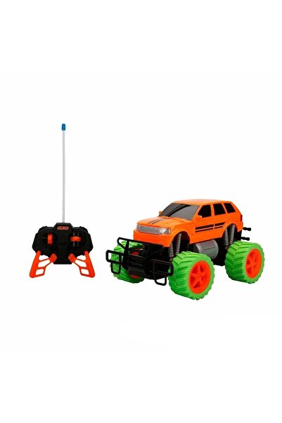 Sunman S01080032 Sunman 1:18 Uzaktan Kumandalı Neon Jumbo Weels USB Şarjlı Araba