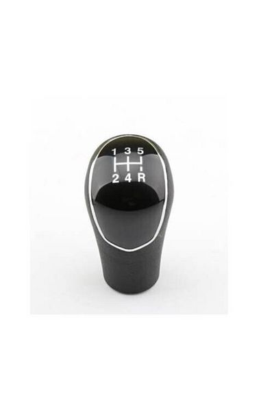 Favori Auto Parts Hyundai I20 Leather Gear Shift Knob 5 Speed 2014-2018 Black Scheme