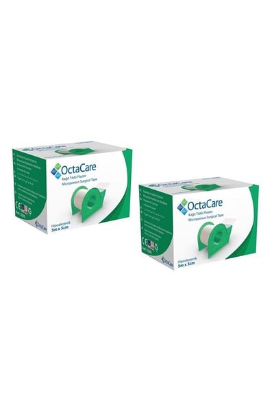 Octacare Octamed C2505 Medical Paper Flaster 5m X 5cm 2 Pieces