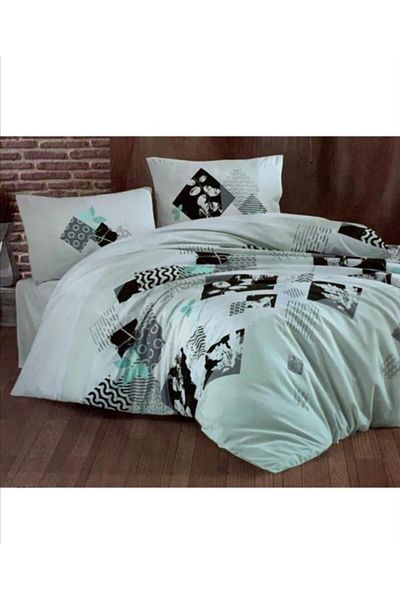 Kristal By Taç Cemre Blue Ranforce Set cuvertură de pilota dublă
