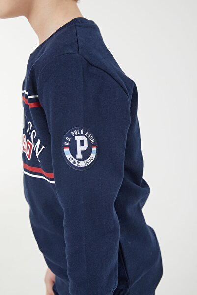 U.S. Polo Assn. 1143v2 Licensed Classic sötétkék fiú tréningruha szett