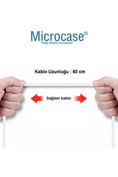 Microcase 2 Pin 4.0 Mm Konnektör Akıllı Saatler Için Manyetik Şarj Kablosu - Al2748