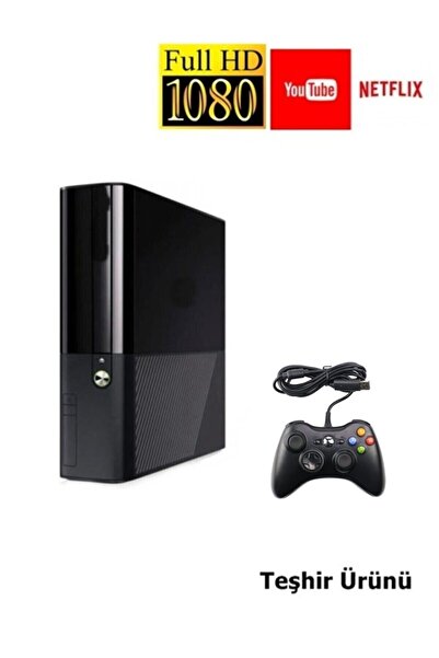 xbox 360 250 1 Ad Kablolu Kol Teşhir Ürünü Hediyeli