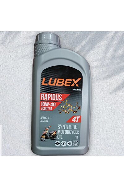 Lubex Rapidus S 10w/40 1 Lt - 4 Zamanlı Motosiklet Yağı