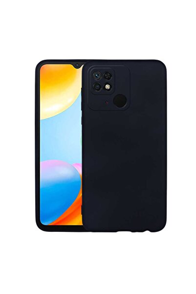 Fibaks Xiaomi Redmi 10c Kılıf Kamera Korumalı Renkli Esnek Silikon Kapak