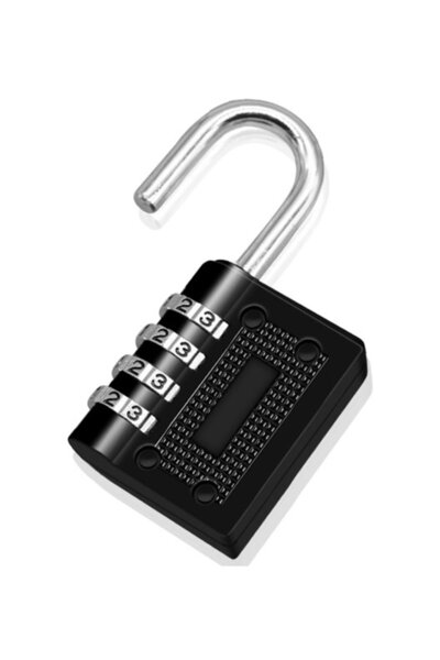 Streak Black Combination Security Lock - Pad, Bicycle, Motorcycle, and Cabinet Stroller