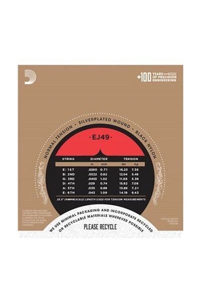 Daddario Ej49 Classic Guitar String