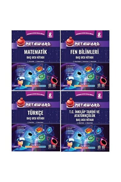 Nartest Yayınevi Nartest Yayınları 8. Sınıf LGS Metaword 4'lü Baş Ucu Kitapla...