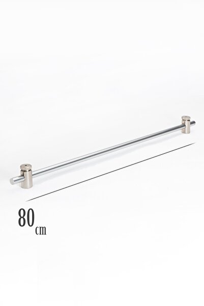 wenthi 80 cm gri metalic rustic 1 tijă briz 2 capete