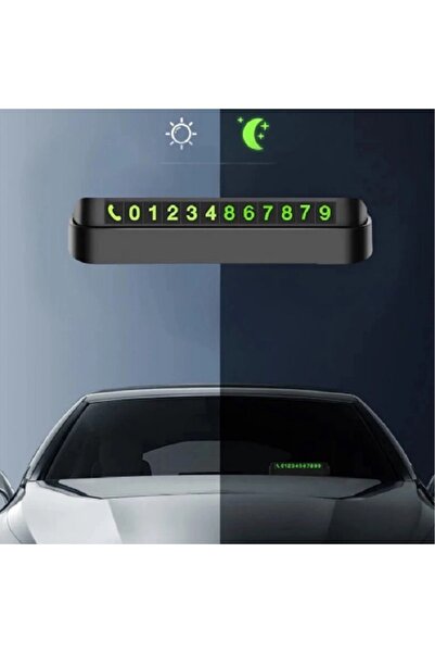 MVC Concept Araç Torpido Üstü Aç Kapa Sistem Numaratör Park Telefon Yazısı Pa...