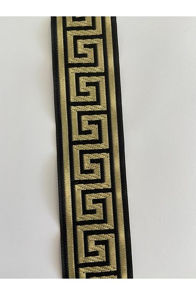 FANTASTIC KURDELE 35062 Woven Border Ribbon