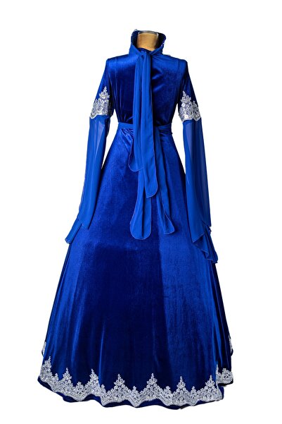 DolunayModa Bindallı Yeni Sezon Gümüş Dantelli