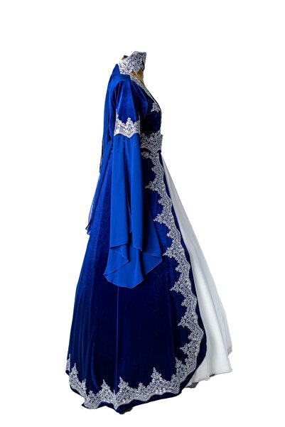 DolunayModa Bindallı Yeni Sezon Gümüş Dantelli
