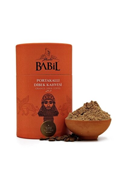 Babil Portakallı Dibek Kahvesi 400 gr Silindir Kutu