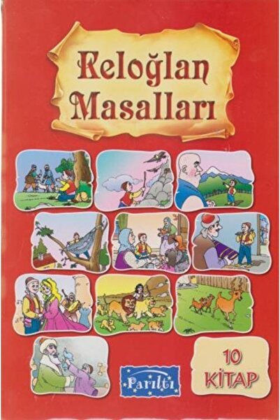 Parıltı Yayınları حكايات Keloğlan 10 كتب فريق بريق للنشر