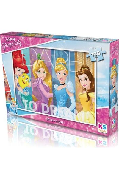 Ks Games Disney Princess 100 Parça Puzzle Pr714 (onur233)