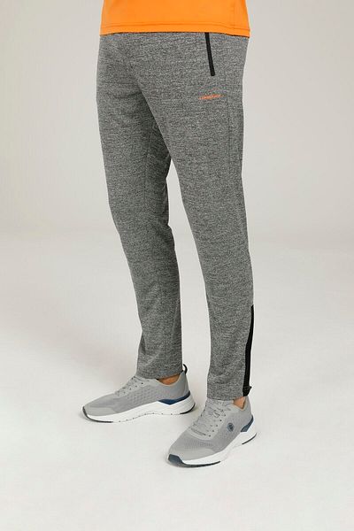 lumberjack M-12122 Averil Single Bottom Gray Melange Men's Sweatpants
