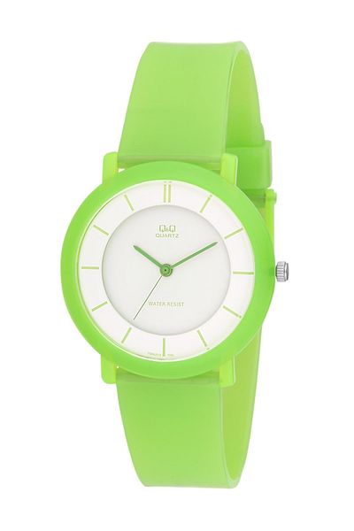 Q&Q Silicone Women's Wristwatch Pvq94j