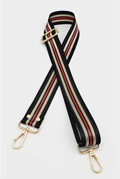 angel çanta aksesuar عمود بوليستر 120x4 سم رقم: 6 ذهبي فاتح معدني