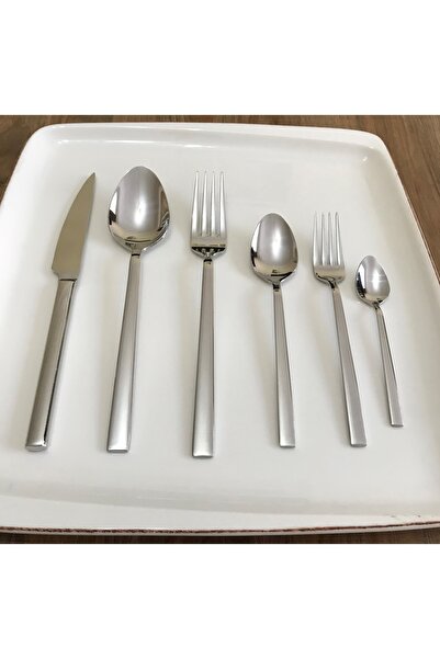 Kardelen Istanbul 72 Piece 304./ 18 / 10 Spoon Fork Knife Set for 12 People