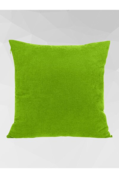 Cortibo Barcelona Throw Pillow Cover Leaf Green