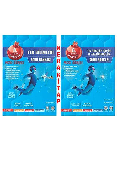 Nartest Yayınları Nartest 8. Sınıf Yeni Nesil Fen Bilimleri-inkılap Tarihi Mo...
