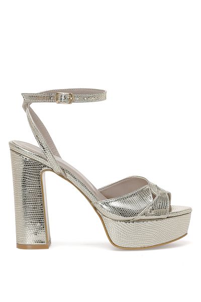İnci Zaraos.z 2fx Gold Women's Heeled Shoes