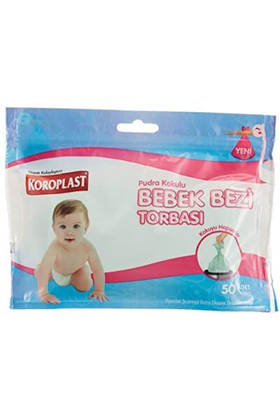 Koroplast Bebek Bezi Torbası Pudra Kokulu