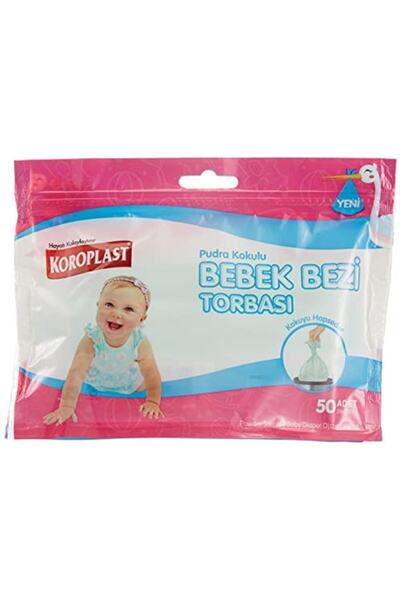 Koroplast Bebek Bezi Torbası Pudra Kokulu
