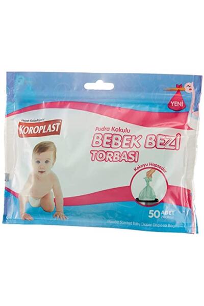 Koroplast Bebek Bezi Torbası Pudra Kokulu