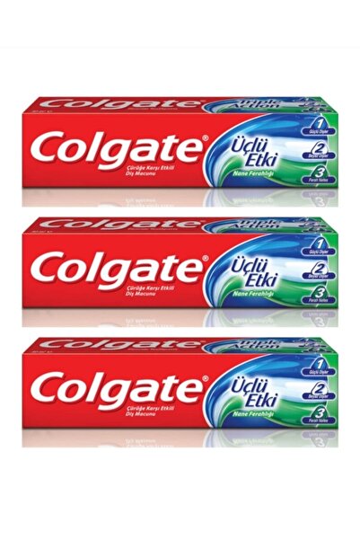 Colgate معجون أسنان 50 مل 3 قطع معجون أسنان كولجيت