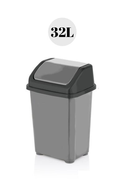 Genel Markalar Şakagibi 32 Litre Çöp Kovası Beyaz Bmbs8798