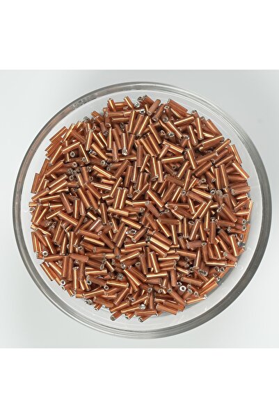 yfhobi 50 Gram - Cam Boru Boncuk, Takı Yapım Boncuğu, Boru Kum Boncuk, Parlak...