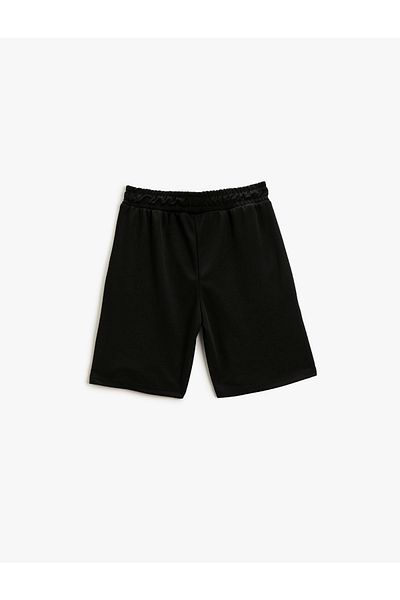 Koton Shorts - Schwarz - Mittlerer Bund