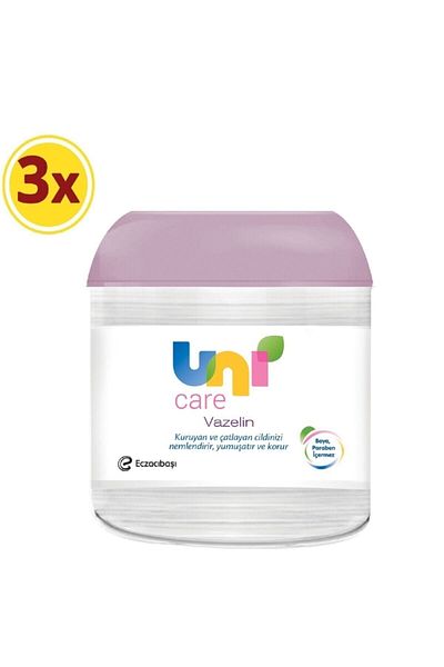 Uni Baby يوني كير فازلين 100 مل (3 حبات)